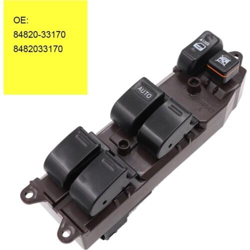 Car Window Lifter Master Control Switch Front Left Power Window For Pontiac Vibe 1.8L 03-08 Toyota Matrix 1.8L 2003 - 2008