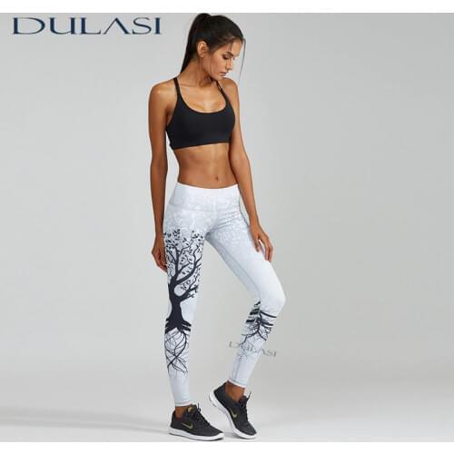Classic Printing High Rise Booty Lifting Leggings Sport Fitness Sexy Stretch Pants Women New Top Recommend S-XL DULASI