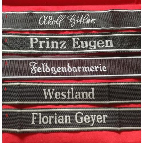 WW2 GERMAN SOLDIER UNIFORM CUFF STRIP TITLE 5605101