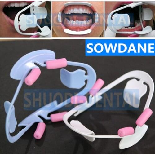 Reusable 3D Teeth Whitening Dental Orthodontic Oral Intraoral Cheek Lip Retractor Mouth Prop Opener for Adults Dental Tool