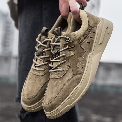 Fashion Sneakers Men Shoes Comfortable Breathable Casual Shoes Anti Slippery Flats Shoes