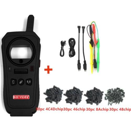 English KEYDIY KD-X2 Remote Maker Unlocker and Generator Transponder Cloning Device with 100pcs King Chip for Handy Baby