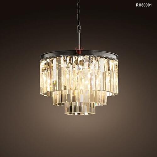 RH Chandelier Modern Crystal Lamp