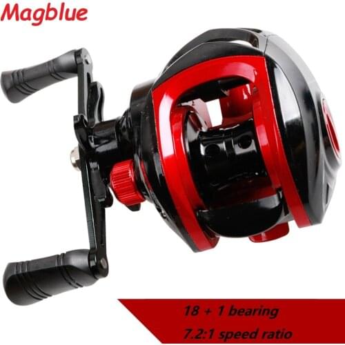 MAGBLUE 1pcs Fishing Reel Water drop wheel explosion proof wire long throw wheels Ball Grip Spool Spinning Reel Fishing Tackle