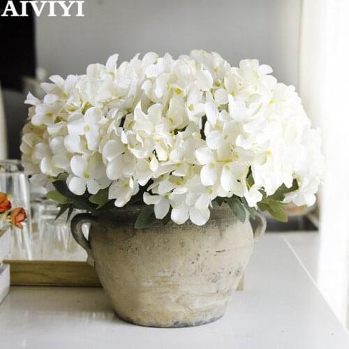 6 fork scottish hydrangea artificial flower home decoration fake flower horticultural plant desk decoration bouquet