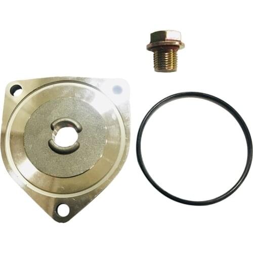 Motorcycle Oil Drain Chis Triple-cornered Plate Engine Oil Drain Plate for Suzuki GS125 EN125 DR125 125Cc