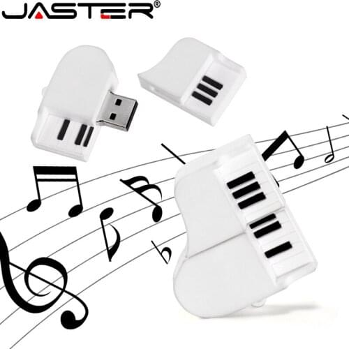 JASTER Cartoon USB 2.0 Grand piano USB flash drive 4GB8GB 16GB 32GB64GB128GB Ornament Computer accessories storage usb pendrive