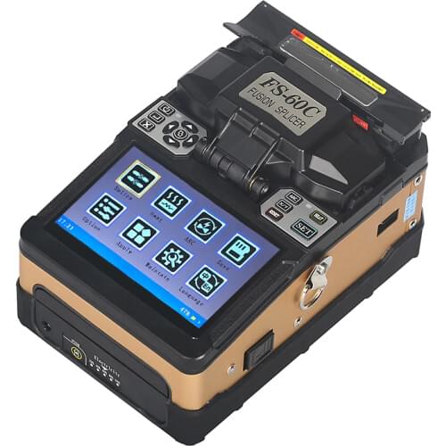 Fusion Splicer FS-60C New pattern FTTH Fiber Optic Welding Splicing Machine Optical Fiber Fusion Splicer FS-60C