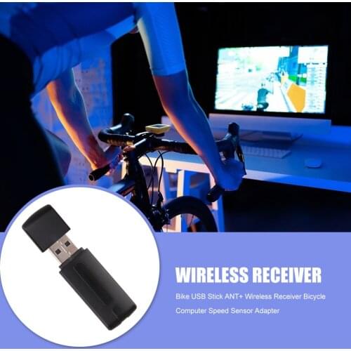Bike Stopwatch USB Stick ANT+ Wireless Receiver Bicycle No Driver Computer Cycling Platform Data Adapter Speed Cadence Sensor