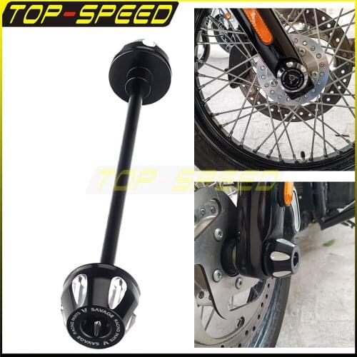 CNC T6 6061 Aluminum Front Wheel Axle Cover Cap Motorcycle For Harley FAT BOY 2018-2021 Wheel Falling Protector