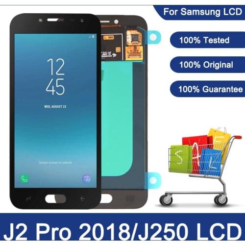 LCD For Samsung Galaxy J2 Pro 2018 J250F Display Touch Screen Digitizer Assembly Replacement For SAMSUNG J2 Pro LCD J250 Display