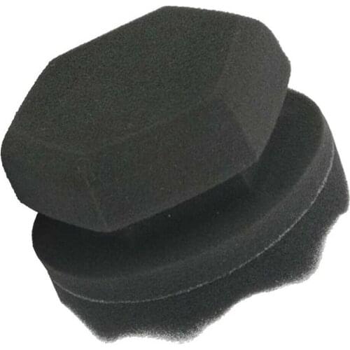 2/4pcs Tire Contour Dressing Applicator Pads Gloss Shine Color Polishing Sponge 8cm For Car Polisher Discs Auto Cleaning Goods