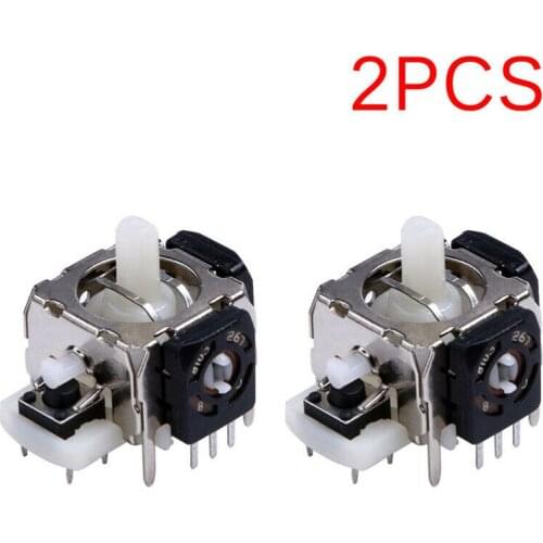 2Pcs/set 3D Analog Joystick For XBOX 360 Controller Game Joystick Replacement Wireless Controller Analog Sensor Axis Accessories