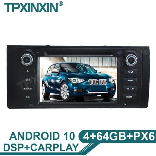 Android 10 4+64G Car Player For BMW E39 Car Radio Multimedia Video Player Navigation GPS