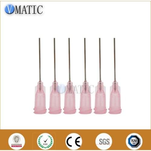 Free Shipping 20G 100Pcs 1'' Inch Blunt Stainless Steel Dispensing Syringe Needle Tips