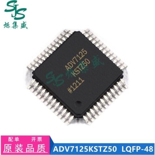 Free Shipping 5PCS ADV7125KSTZ50 ADV7125KST50 ADV7125 LQFP-48
