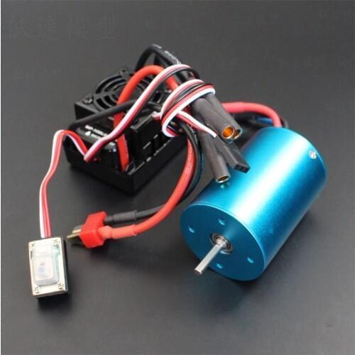 HSP 1/10 Haoying Waterproof 50A 60A Esc 3650 Brushless Motor Motor Flat Sports Car Special Set