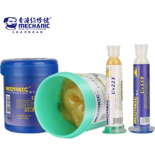 Jyrkior Mechanic 559 223 10CC 100G PCB BGA Soldering Paste Flux Solder Ball Flux For Phone Mainboard Repair