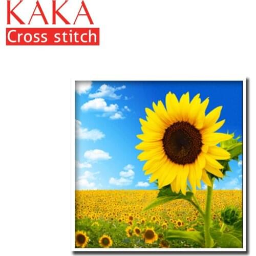 Cross stitch kits,Embroidery needlework sets with printed pattern,11CT-canvas for Home Decor Painting,DMC flowers Full CKF0068