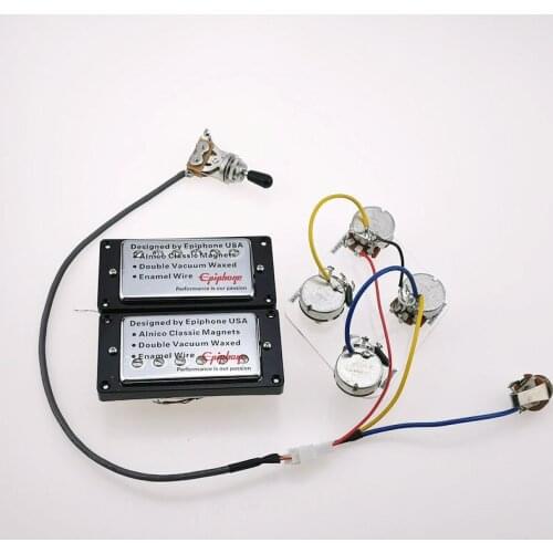 Original Epi ceramic1C LP standard SG electric guitar Humbucker pickup with wiring harness made in Korea