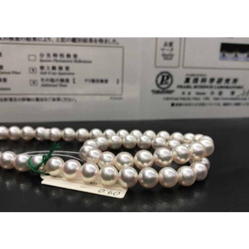 Wholesale FREE SHIPPING >>>100% Natural Pearl Necklace Real Sea Water Pearl Necklace 8-9MM Casual Perfect Round Simple