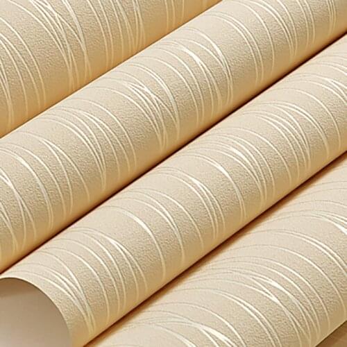 Simple And Modern Plain Color Vertical Stripes Non-Woven Wallpaper Bedroom Living Room TV Background Wall Restaurant Wallpapers