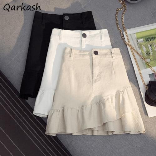 Qarkash Denim Skirts For Women