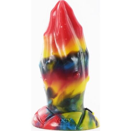 Fantasy Colorful Anal Plug Dilator Butt Sex Toys Dildo With Suction Cup Toy G-spot Penis Sex Toys For Woman Sex Shop