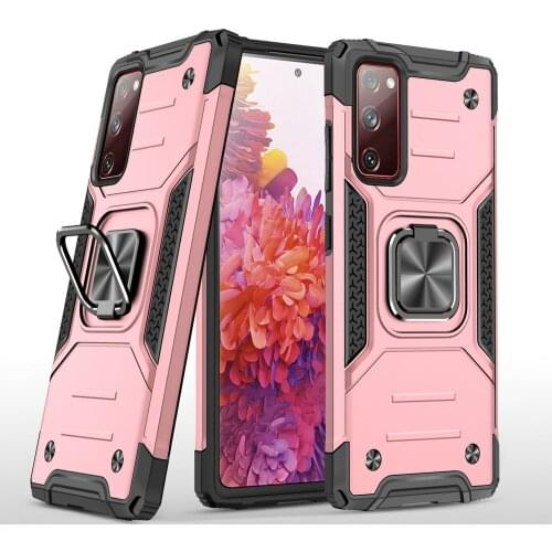 S20FE 5G S20 Ultra Shockproof Armor Case for Samsung Galaxy S20 Luxury Cover Samsung S20 FE S 20 Note 20 Back Panel Magnet Ring