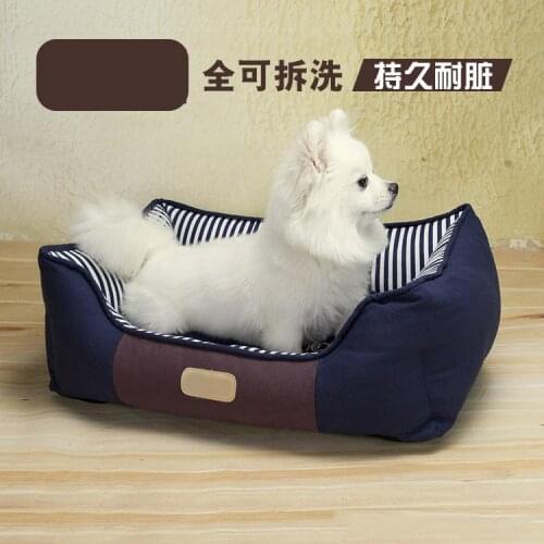 Dog Kennel Small Dog Winter Warm Teddy Pet Kennel Can Be Removed And Washed Dog Kennel Medium Dog Cat Kennel Pet Supplies