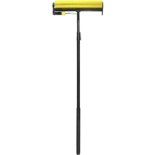 Telescopic pole Electric Solar Panel Cleaning Rotating Brush for Dry and Wet cleaning