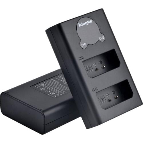 KingMa LP-E10 LPE10 Battery Charger LCD Display Dual USB Charger For Canon EOS 3000D 1500D 1300D 1200D 1100D KISS X80 Cameras