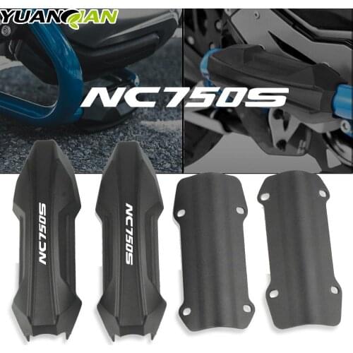 Motorcycle 25mm Engine Crash bar Protection Bumper Decorative Guard Block For HONDA NC750X NC750S NC750 NC7000 X S NC700S NC700X