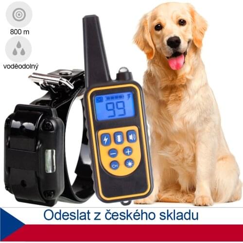 Zastavit štěkání psa Pes obojek doplňky pro psy šokový límec doplňky pro domácí mazlíčky psí kroky domácí schody Doprava zdarma