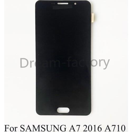10PCS LCD Display Touch Screen Digitizer Assembly Replacement for Samsung Galaxy A7 2016 A710 SM-A710F A710M