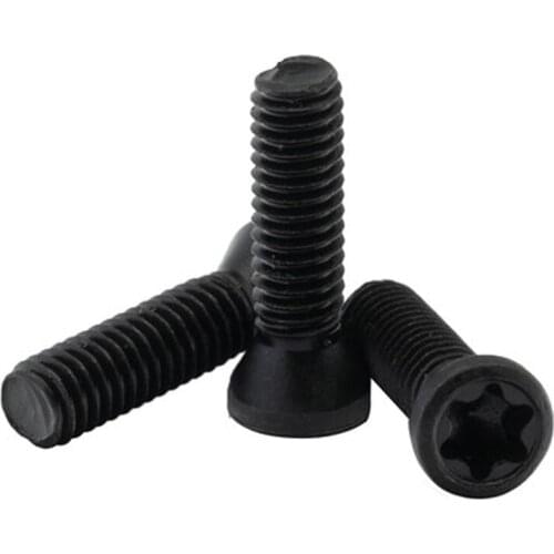 15pcs M4 M4.5 M5 Torx knife handle screw 12.9 level T&TX toolholder screw CNC turning tool bolts milling piece bolt 8mm-16mm L