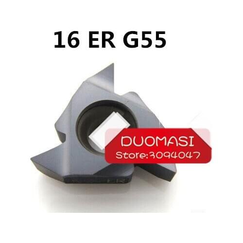 16 ER G 55 LDA ,Indexable Tungsten Carbide Threading Lathe Inserts for Threaded Lathe Holder,thread turning tool holders