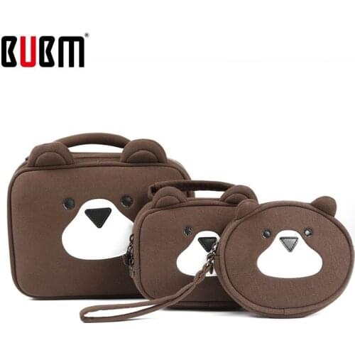 BUBM digital receiving bag case organizer fashion 3 pcs a set PortableTravel bag Organizer