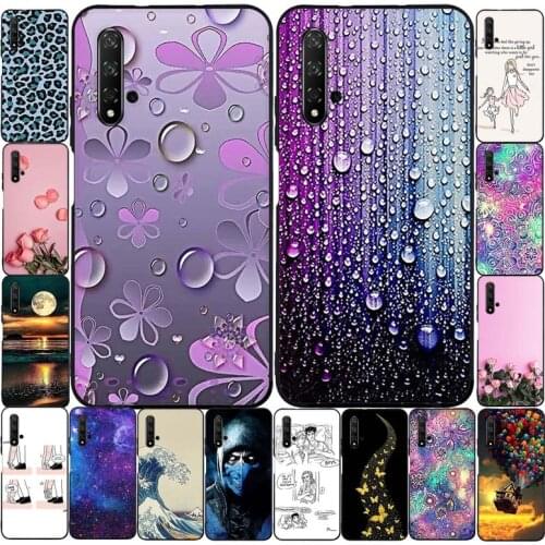For Huawei Honor 20 Case Soft Silicone Protective Cover For Huawei Honor 20 Phone Back Cover Huawei Honor 20 Case Fundas Bumper