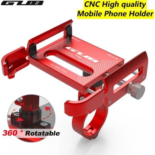 GUB P30 360 Rotating Bicycle Mobile Phone Holders Stands Aluminum Motorcycle Bicycle Handlebar Phone stand Holder For bike