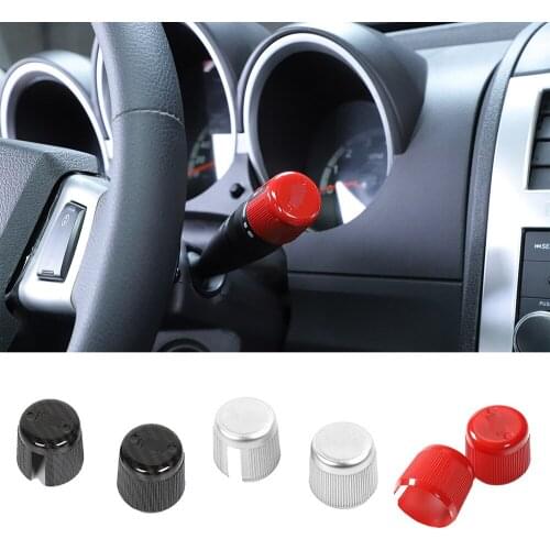 ABS Interior Headlight Windshield Wiper Switch Decorative Cover Trim Fit for Jeep Liberty Dodge Nitro 2007-2012 Car Accessories