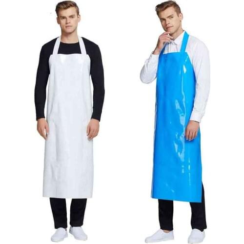 Wear-resistant And Waterproof TPU Apron Oil-proof Thickened Waist Acid And Alkali Resistant Kitchen Workwear Men and Women