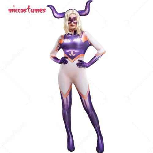 My Hero Academia Mount Mt Lady 3D Printed Jumpsuit Cosplay Costume halloween costumes