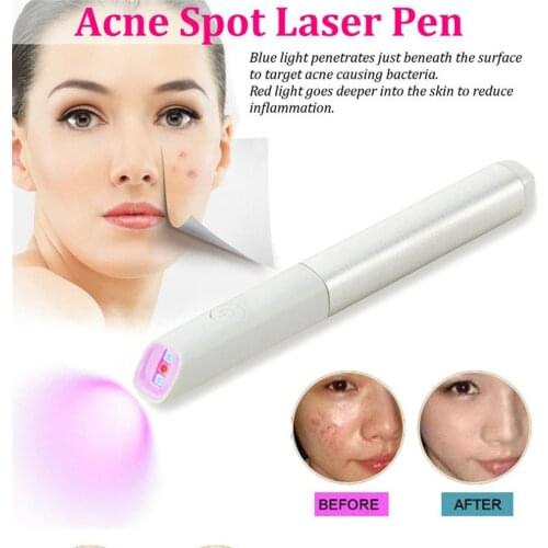 Red Blue Light Therapy Varicose Veins Treatment Laser Pen Scar Wrinkle Removal Treatment pen