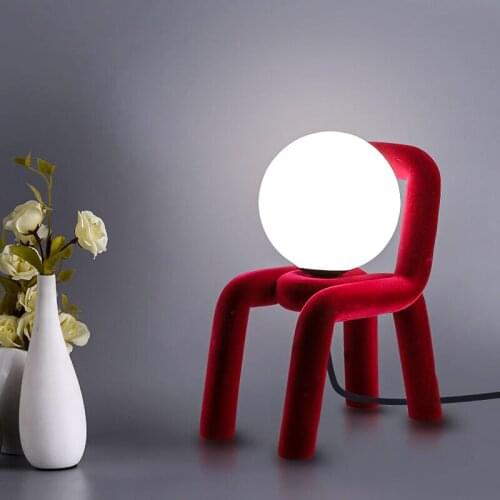 Nordic Bedroom Bedside Lamp Decoration Table Lamp Creative Wedding Birthday Gift Decoration Practical Dimming Room Night Light