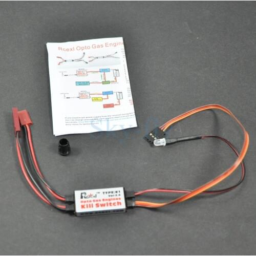 Rcexl 2.0 New Opto Gas Engine Kill Switch for DLE20/DLE30/DLE50/DLE55