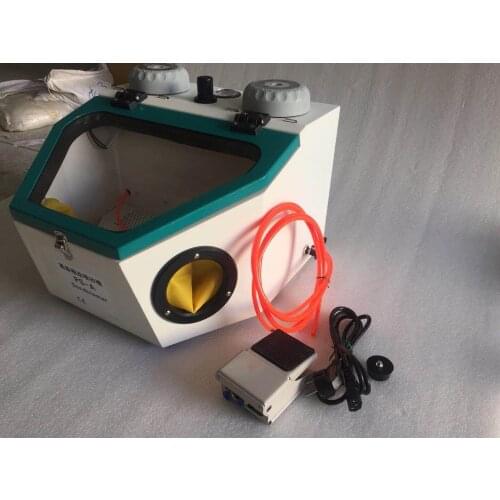 Previous Blasting Sandblaster Machine Abrasive Blast Cabinet for craft jewelry tool s 220V