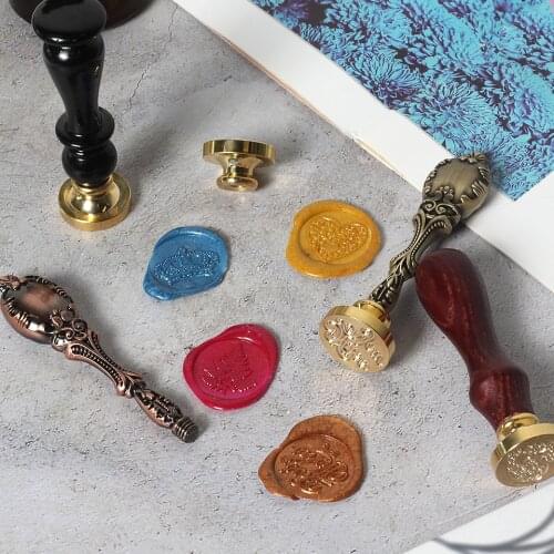 Nordic Wind and Sealing Wax Stamp Invitation Gift Seal Seal Head Gift Christmas Invitation DIY Decoration Crafts