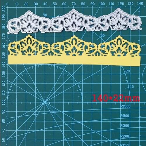 Etch Lace Stripe Border Metal Cutting Dies 2021 New craft Scrapbooking Dies cuts mold stencil emboss paper card making template