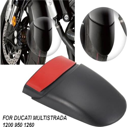 For DUCATI MULTISTRADA 1200 950 1260 Motorcycle Front Fender Mudguard Rear Extender Extension